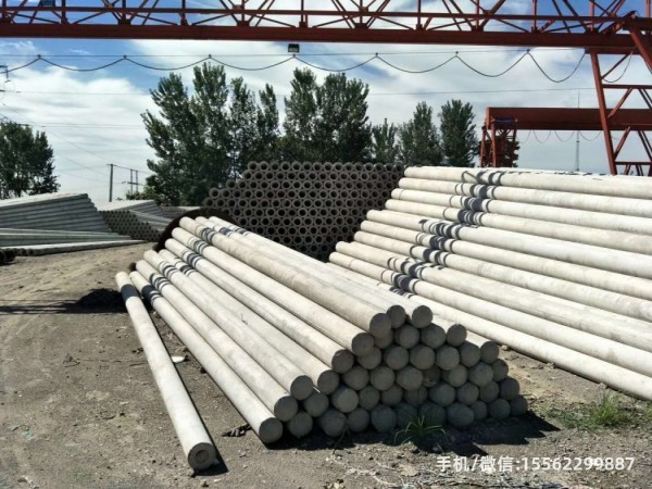 新华190*10米非预应力水泥电线杆