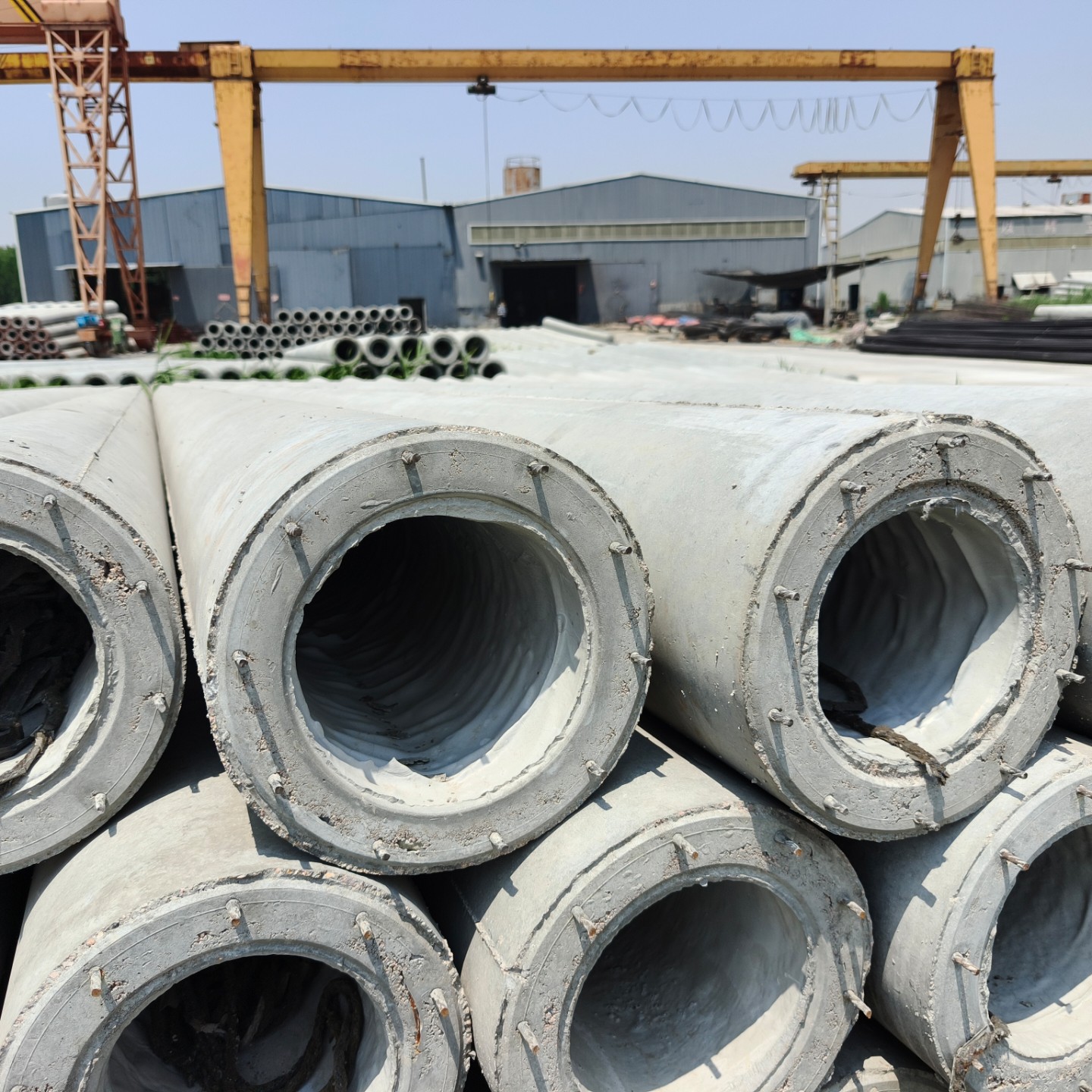 新华150×10米预应力水泥电线杆